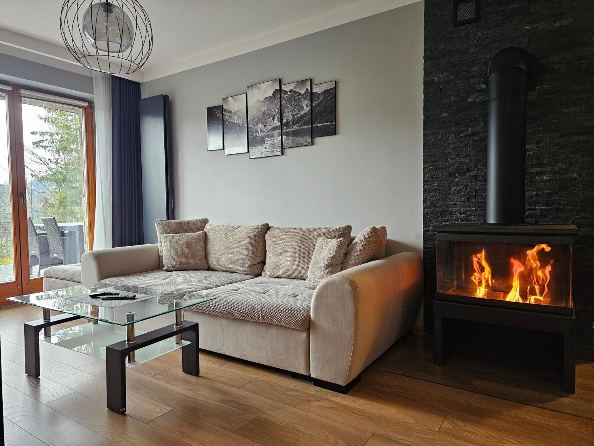 Apartmán Apartament Z Widokowym Tarasem Na Tatry Kościelisko Exteriér fotografie